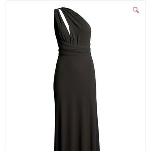 TFNC Black Multi Way Gown